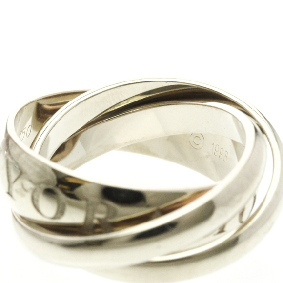 CARTIER 18k Silver Trinity Ring - Picture 5 of 8